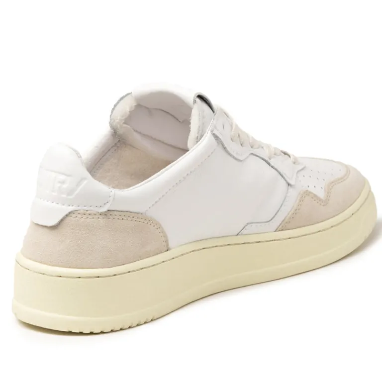 Autry Sneakers En Cuir*Medalist *Leather / Suede* White / White