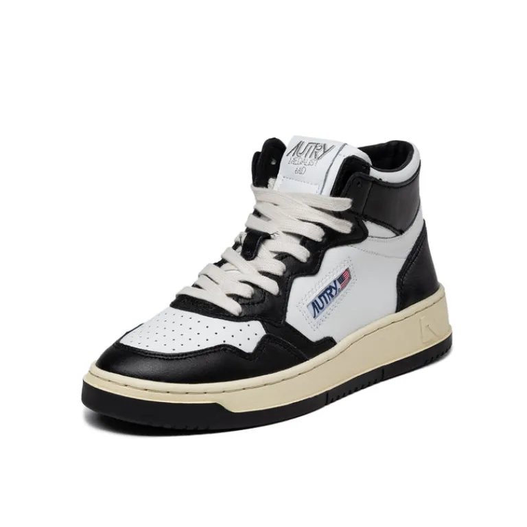 Autry Sneakers Montantes|Sneakers En Cuir*Medalist Mid W White / Black