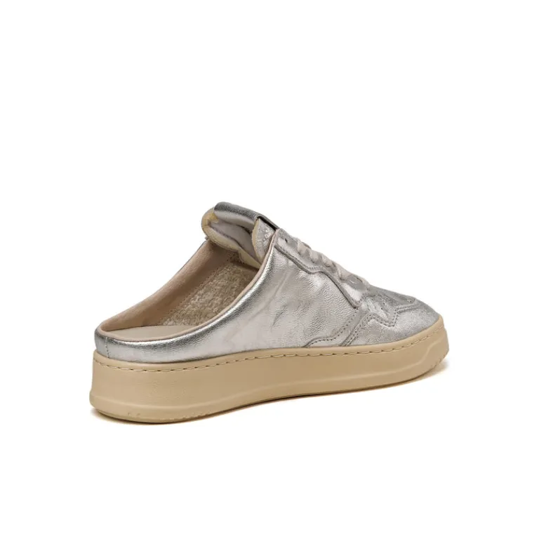 Autry Sneakers En Cuir*Medalist Mule W *Goat / Goat* Silver