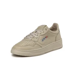 Autry Sneakers En Cuir*Medalist *Solid Goat* Oatmeal