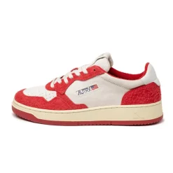 Autry Sneakers En Cuir*Medalist *Suede / Long Suede* Red