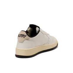 Autry Sneakers En Cuir|Sneakers Blancs*Medalist *Virgin / Sponge* White / Black