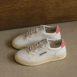 Autry Sneakers En Cuir|Sneakers Blancs*Medalist W White / Tearose