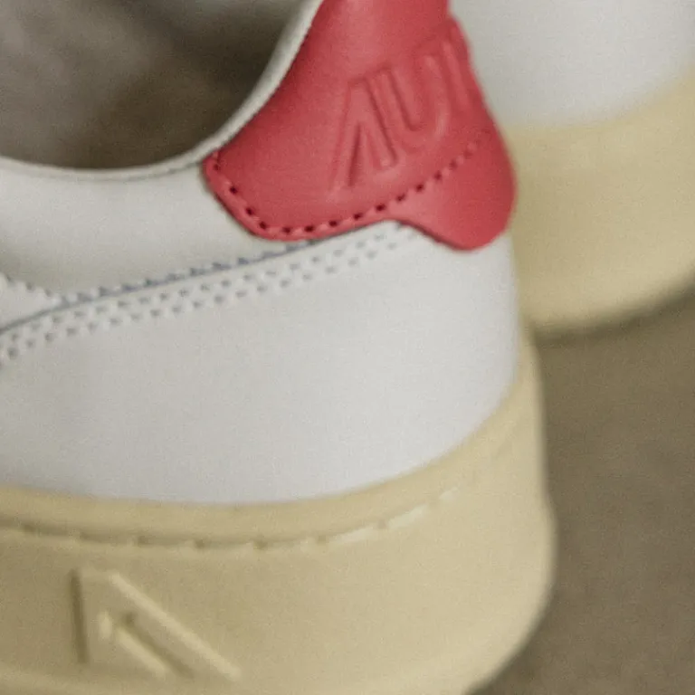 Autry Sneakers En Cuir|Sneakers Blancs*Medalist W White / Tearose