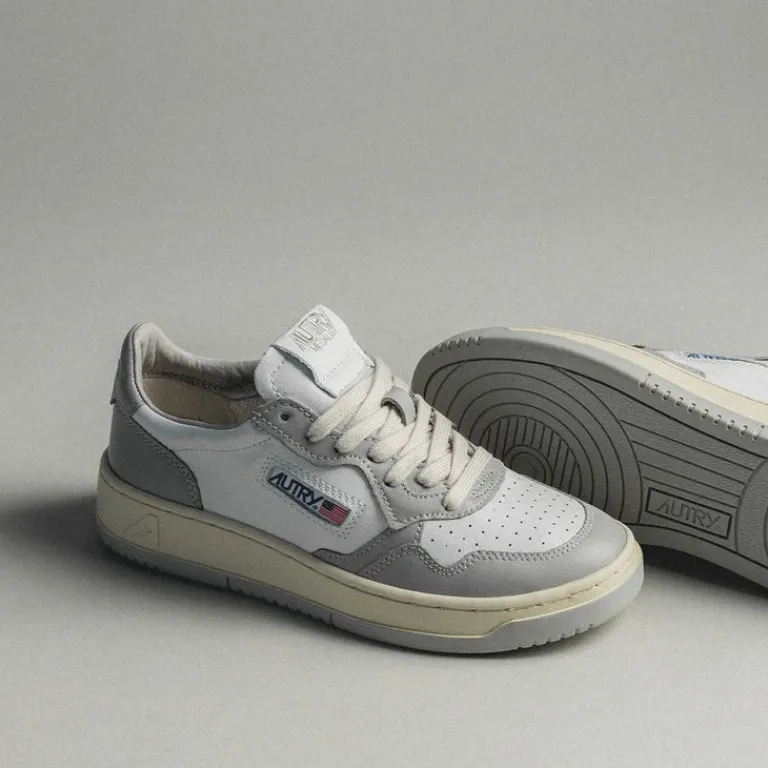 Autry Sneakers En Cuir*Medalist W Leat / Leat White / Vapor