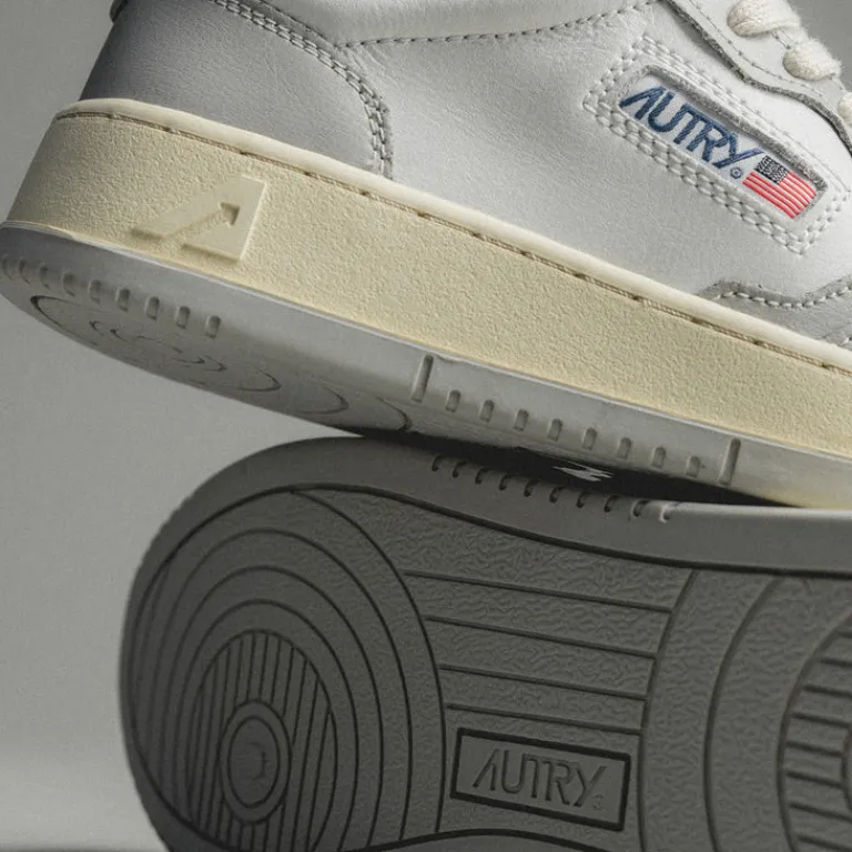 Autry Sneakers En Cuir*Medalist W Leat / Leat White / Vapor