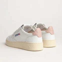 Autry Sneakers En Cuir|Sneakers Blancs*Medalist W Leat / Leat White / Pink