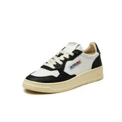 Autry Sneakers En Cuir*Medalist W *Goat / Wash* White / Black