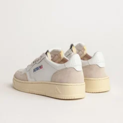 Autry Sneakers En Cuir|Sneakers Blancs*Medalist W *Leather / Suede* White