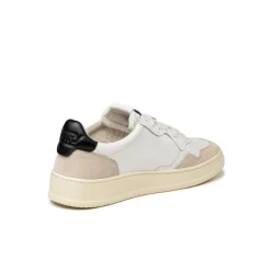 Autry Sneakers En Cuir|Sneakers Blancs*Medalist W *Leather / Suede* White / Black
