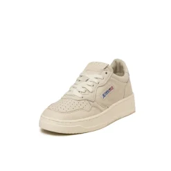 Autry Sneakers En Cuir*Medalist W *Solid Goat* Winter White