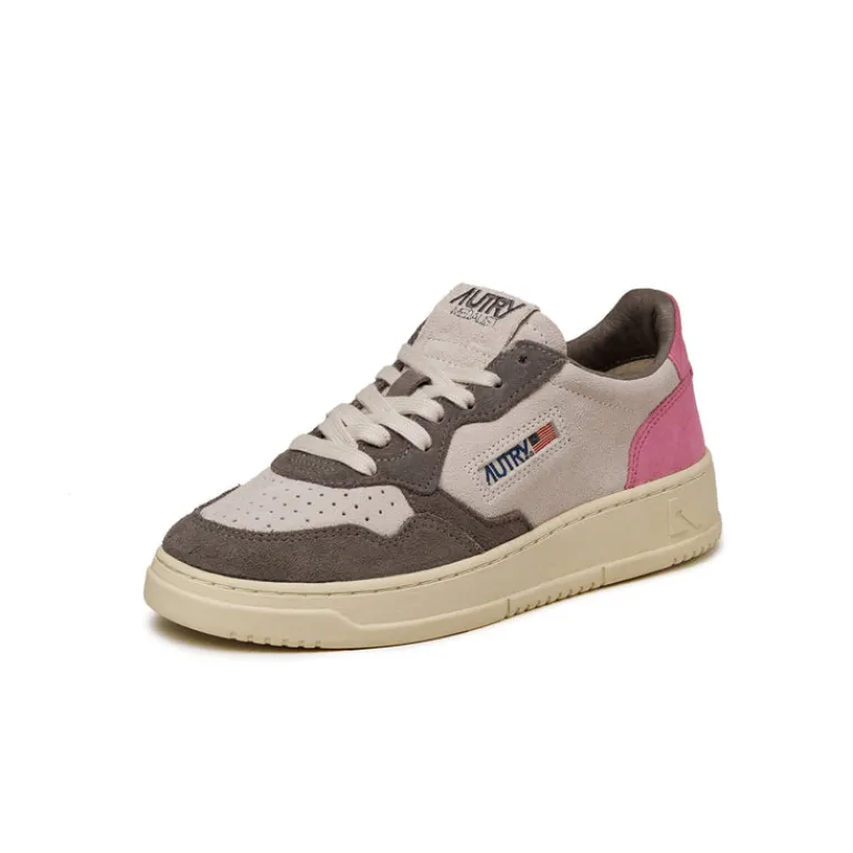 Autry Sneakers En Cuir*Medalist W *Suede* Barbie / Black