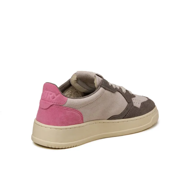 Autry Sneakers En Cuir*Medalist W *Suede* Barbie / Black