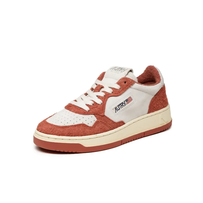 Autry Sneakers En Cuir*Medalist W *Suede / Long Suede* Rust