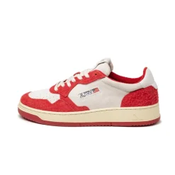 Autry Sneakers En Cuir*Medalist W *Suede / Long Suede* Red