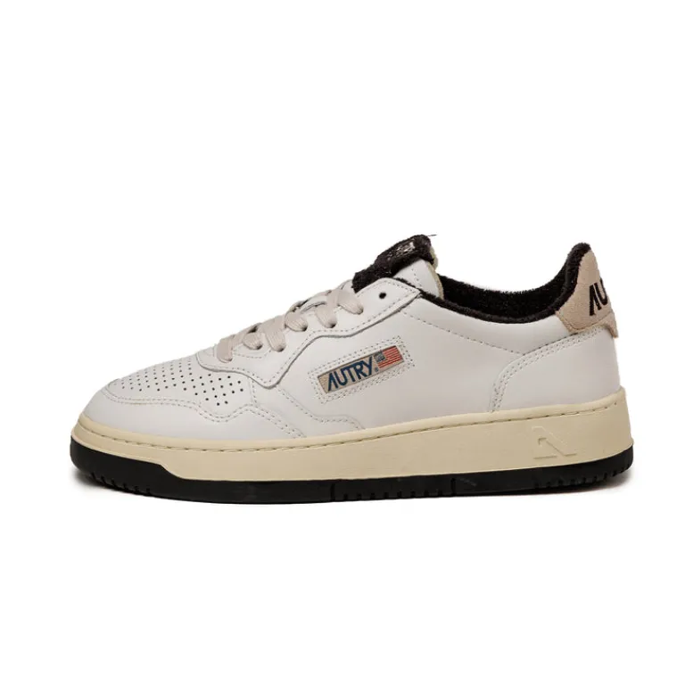 Autry Sneakers En Cuir|Sneakers Blancs*Medalist W *Virgin / Sponge* White / Black