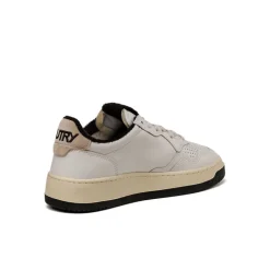 Autry Sneakers En Cuir|Sneakers Blancs*Medalist W *Virgin / Sponge* White / Black