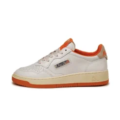 Autry Sneakers En Cuir|Sneakers Blancs*Medalist W *Virgin / Sponge* White / Ambg