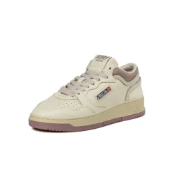 Autry Sneakers Montantes|Sneakers En Cuir*Med-Way Mid W *Leather / Crack* Zephyr / Marshmallow