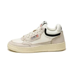 Autry Sneakers En Cuir|Sneakers Blancs*Open Mid W White / Black