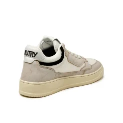 Autry Sneakers En Cuir|Sneakers Blancs*Open Mid W White / Black