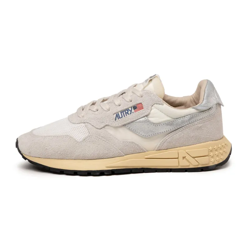 Autry Sneakers En Cuir|Sneakers Blancs*Reelwind Low White / Silver