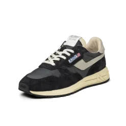 Autry Sneakers En Cuir|Chaussures De Running Retro*Reelwind Low Black