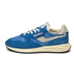 Autry Sneakers En Cuir|Chaussures De Running Retro*Reelwind Low Blue Princess
