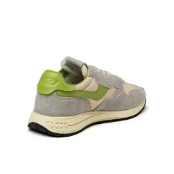 Autry Sneakers En Cuir|Chaussures De Running Retro*Reelwind Low *Hairy Suede / Nylon* Antlp / Prtgr