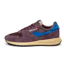 Autry Sneakers En Cuir|Chaussures De Running Retro*Reelwind Low *Suede / Net* Sass / Vicblue