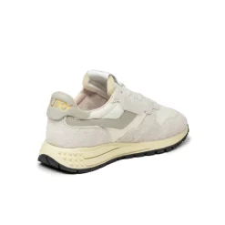 Autry Sneakers En Cuir|Chaussures De Running Retro*Reelwind Low W White