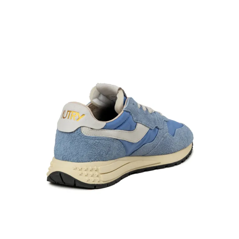 Autry Sneakers En Cuir|Chaussures De Running Retro*Reelwind Low W ** Nylon / Cracked Leather