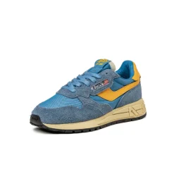 Autry Sneakers En Cuir|Chaussures De Running Retro*Reelwind Low W *Suede / Net* Cenble / Fus