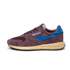 Autry Sneakers En Cuir|Chaussures De Running Retro*Reelwind Low W *Suede / Net* Sass / Vicblue