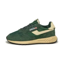 Autry Sneakers En Cuir|Chaussures De Running Retro*Reelwind Low W *Suede / Net* Bottle / Ruta