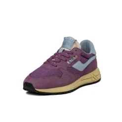 Autry Sneakers En Cuir|Chaussures De Running Retro*Reelwind Low W *Suede / Mesh* Purple / Cel
