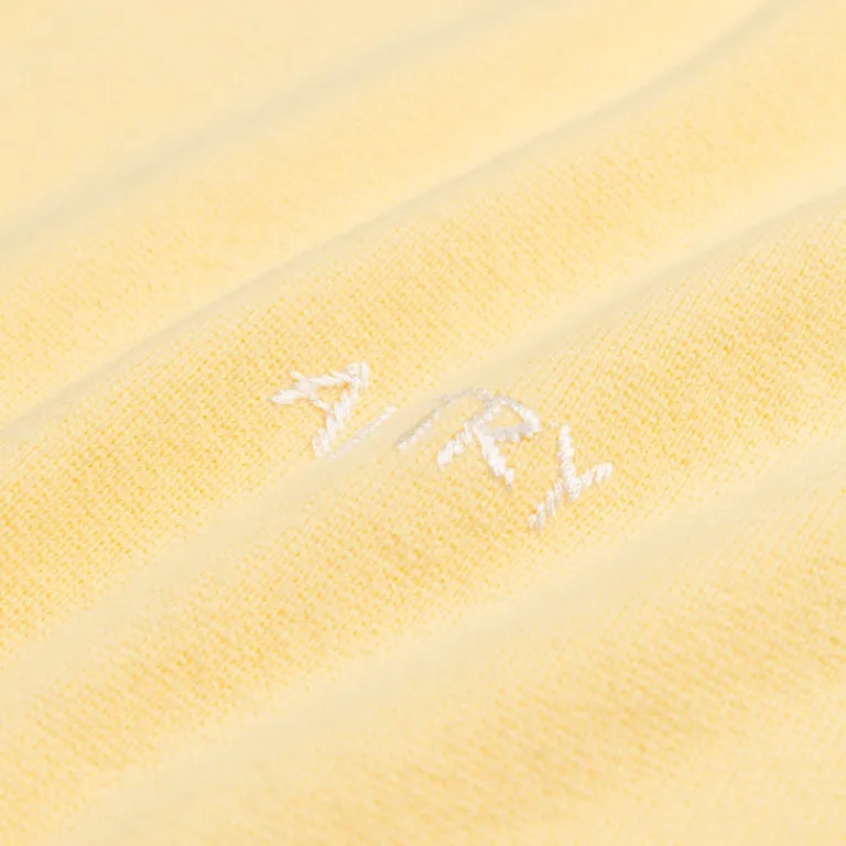 Autry Chemises*Short Sleeve Knit Shirt Lemonade