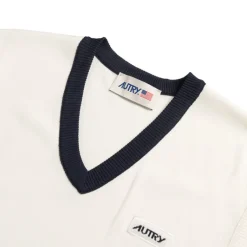 Autry Tricot*Sweater Vest White