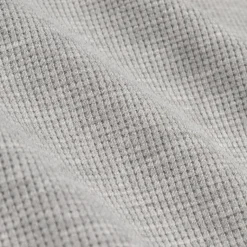 Autry T-Shirts*Tonal Logo Waffle Long-Sleeve Polo Dark Melange