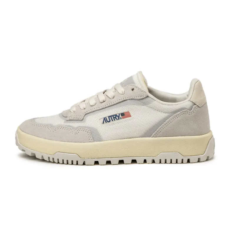 Autry Sneakers En Cuir|Chunky Sneakers*Wildpace *Dragon / Nabuk* White / Marshmallow