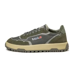 Autry Sneakers En Cuir|Chunky Sneakers*Wildpace *Dragon / Nabuk* Schio/ Military