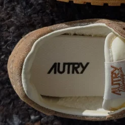 Autry Sneakers En Cuir|Baskets Décontractées Terrace*Windspin W *Louspar / Nylon* Brown / Ivory