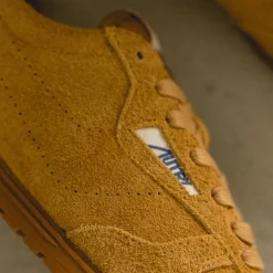 Autry Sneakers En Cuir|Baskets Décontractées Terrace*Windspin W *Perforated / Suede* Sand