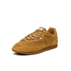 Autry Sneakers En Cuir|Baskets Décontractées Terrace*Windspin W *Perforated / Suede* Sand