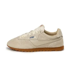 Autry Sneakers En Cuir|Baskets Décontractées Terrace*Windspin W *Suede / Leather* Biscuit