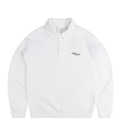 Axel Arigato Pullover*Base Polo Sweatshirt White