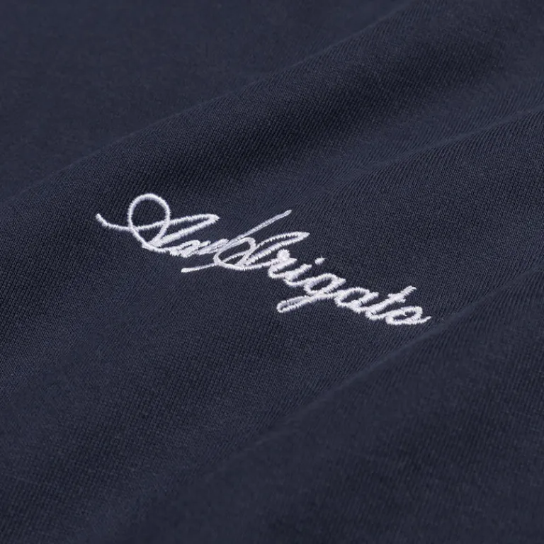 Axel Arigato Pullover*Base Polo Sweatshirt Navy