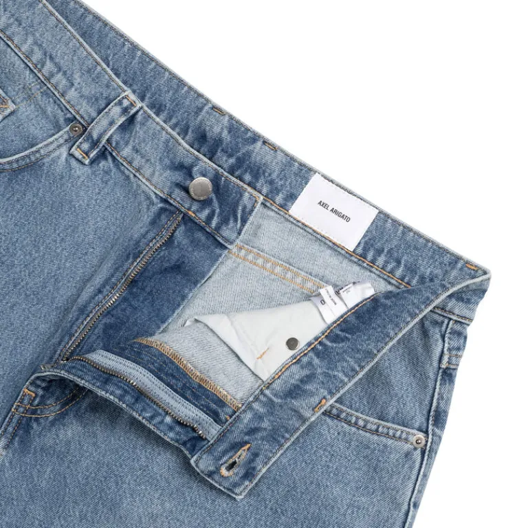 Axel Arigato Pantalons*Patchwork Relaxed Jeans Light Blue