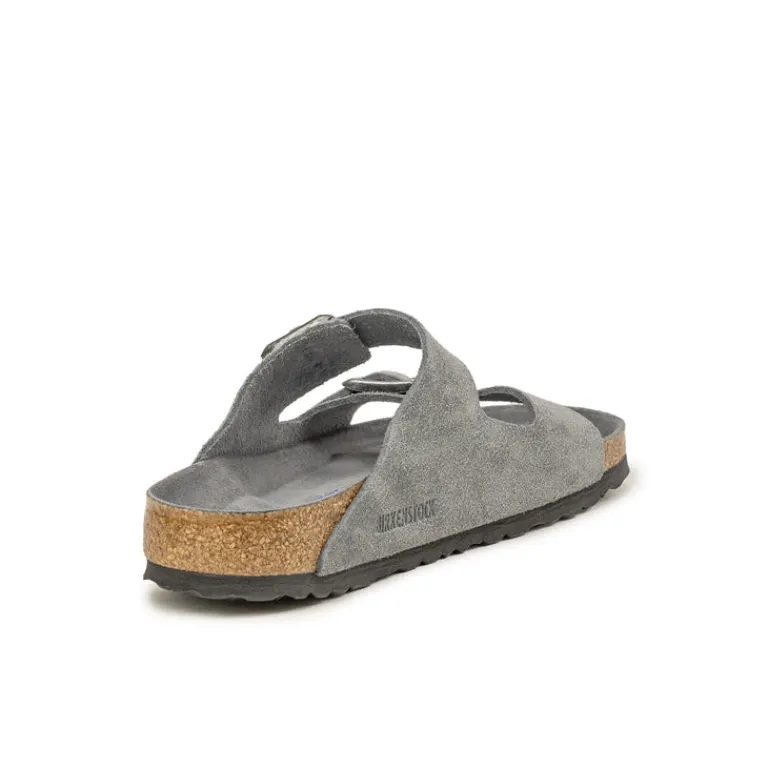 Birkenstock Sneakers En Cuir|Sandals*Arizona Basalt Gray Tonal