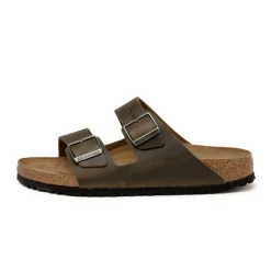 Birkenstock Sneakers En Cuir|Sandals*Arizona Faded Khaki